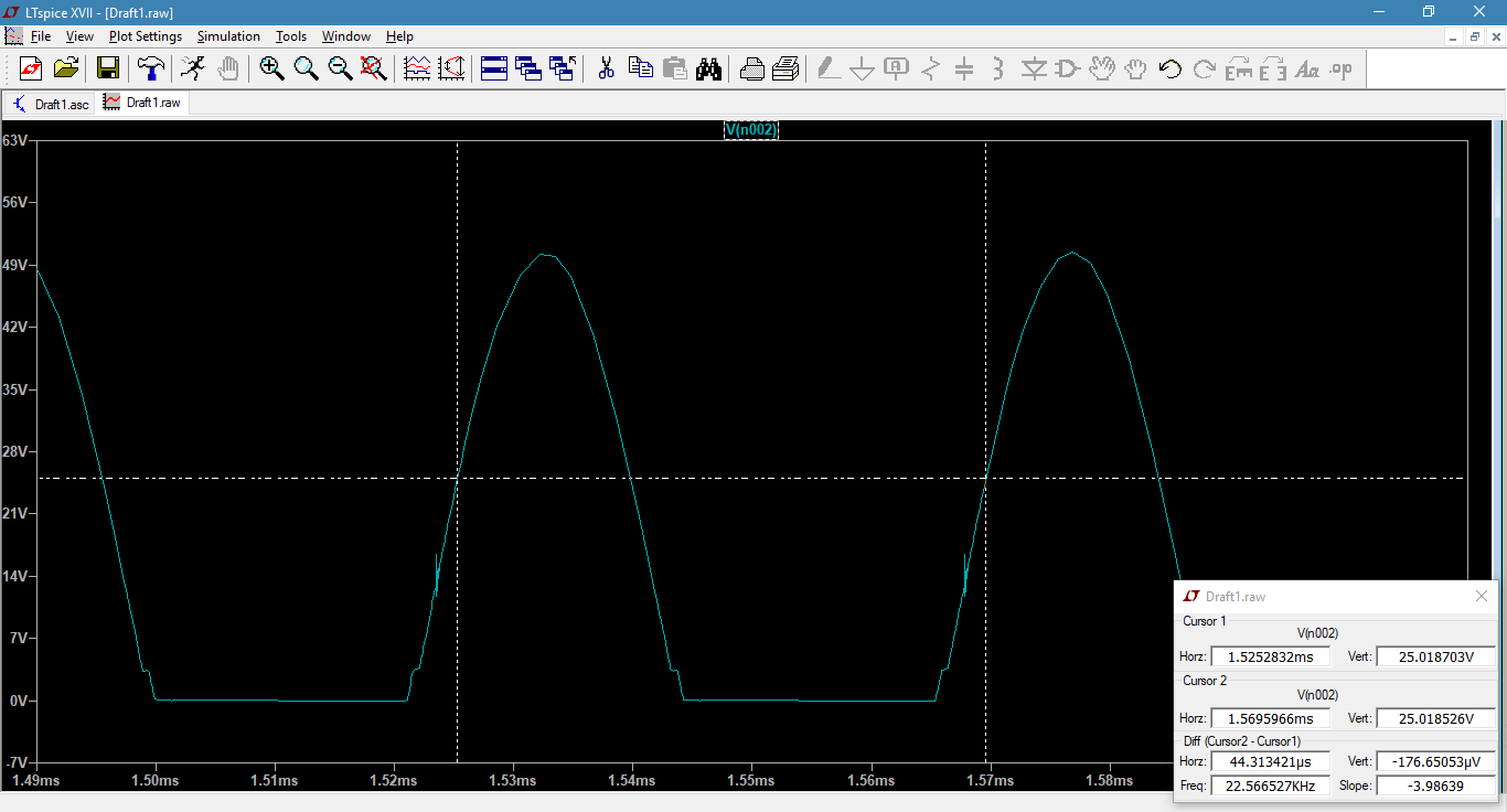 LTSpice circuit simulation