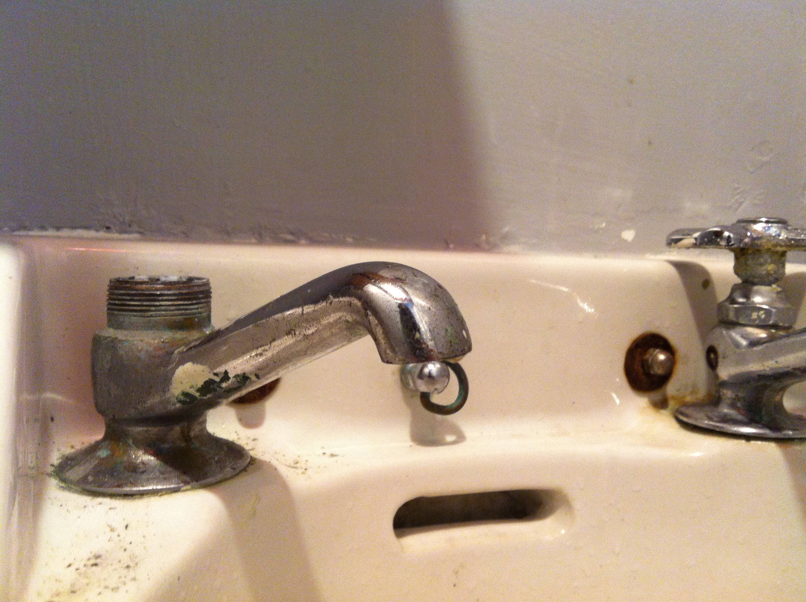 Faucet side