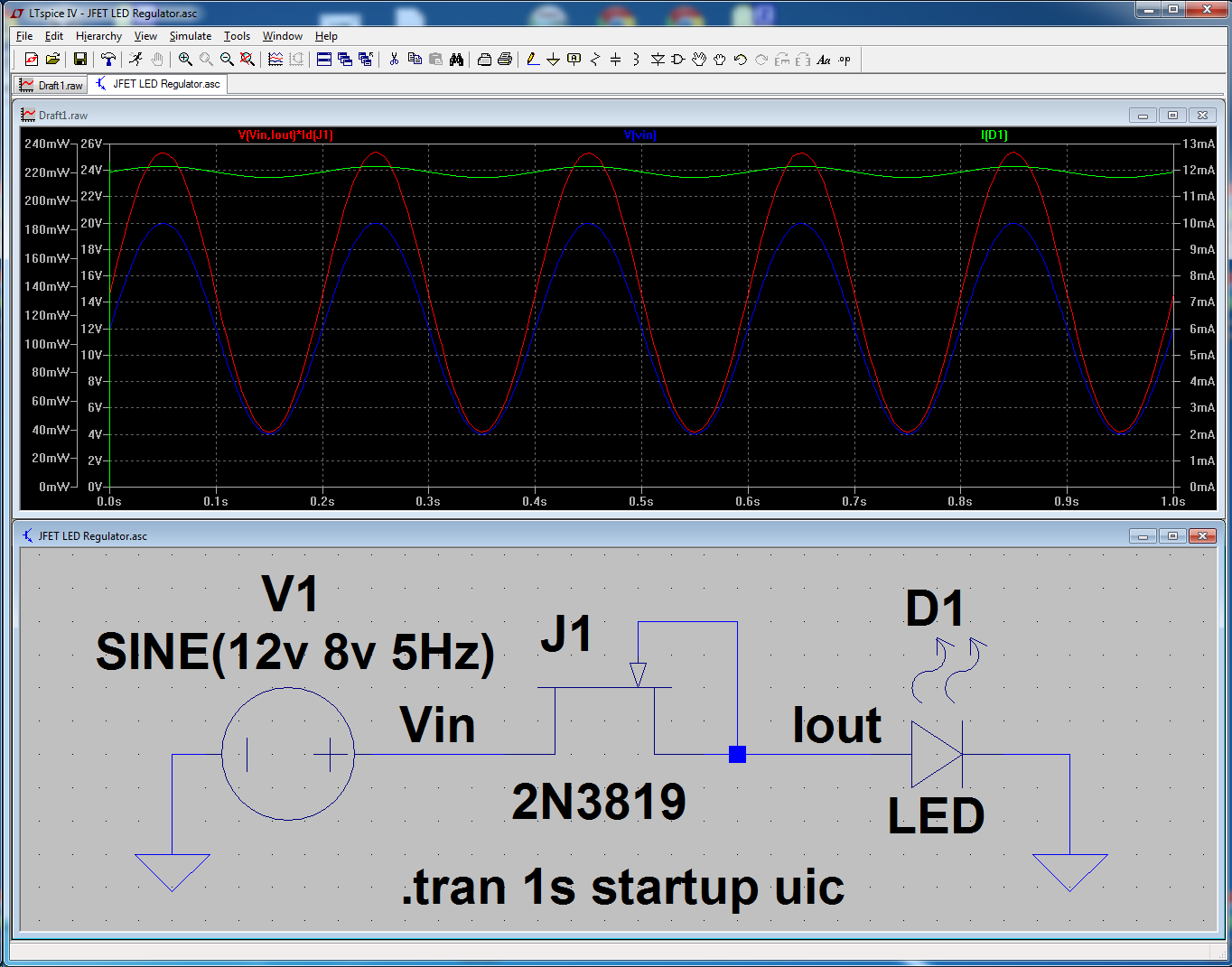 JFET Current Regulator