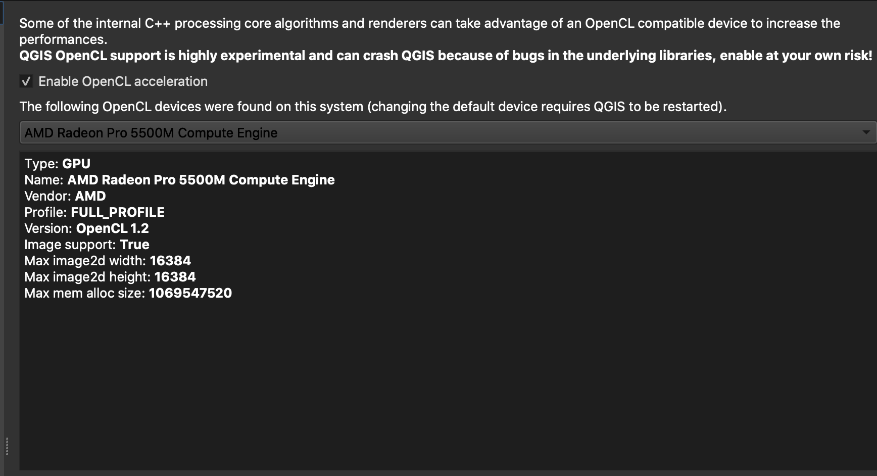 Radeon Selection in OpenCL