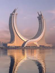 Katara Towers in Doha