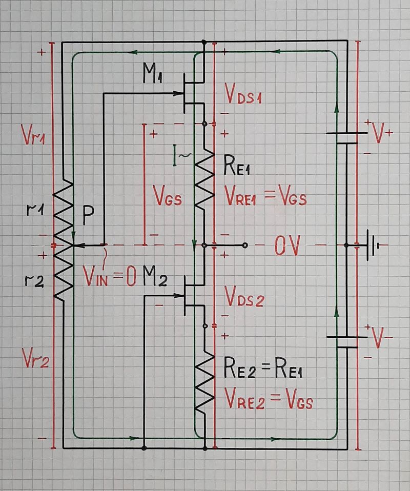 Source follower with current source