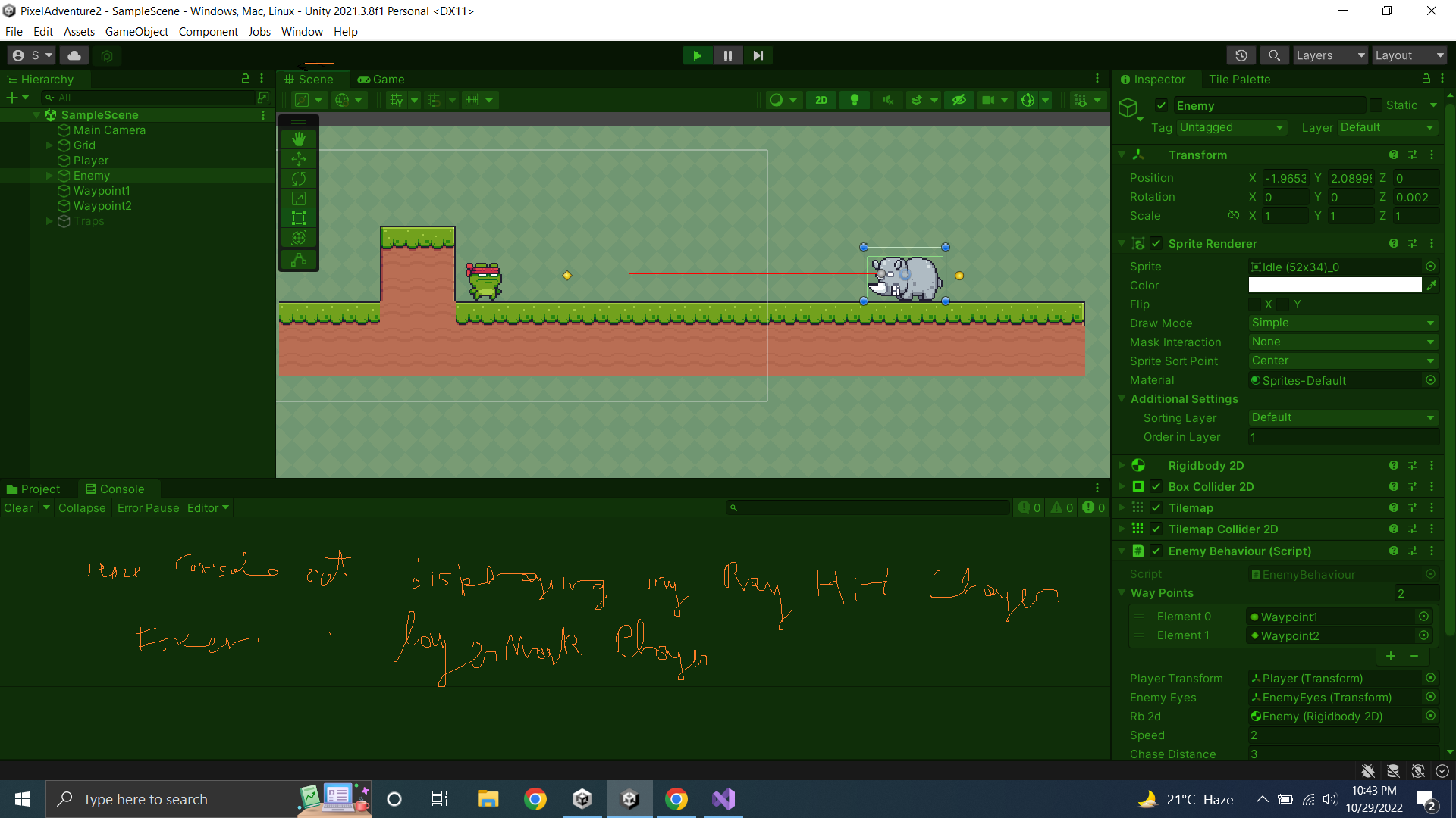 Unity editor screenshot