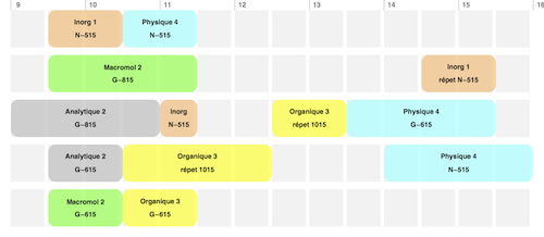 timetable