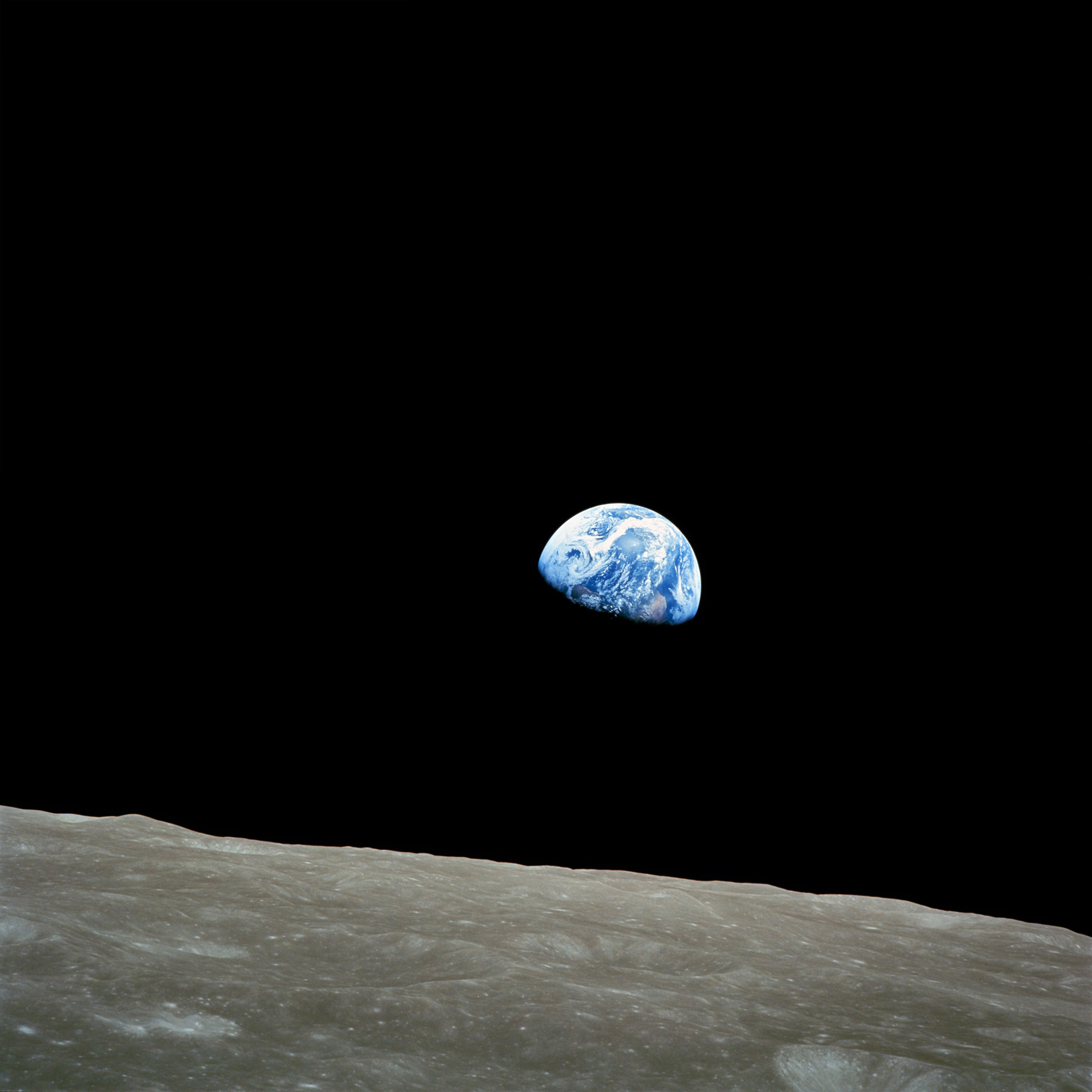 Apollo 8 Earthrise photo