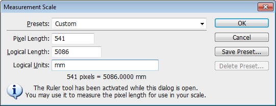 custom measurement scale