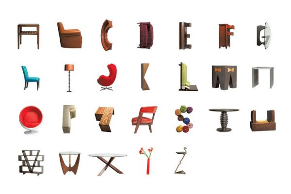 Object Typography Example