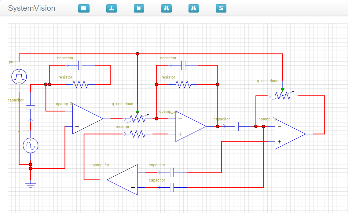 ViaDesigner Schematic Screenshot