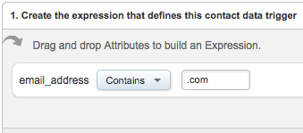 Creating Trigger within Journey Builder