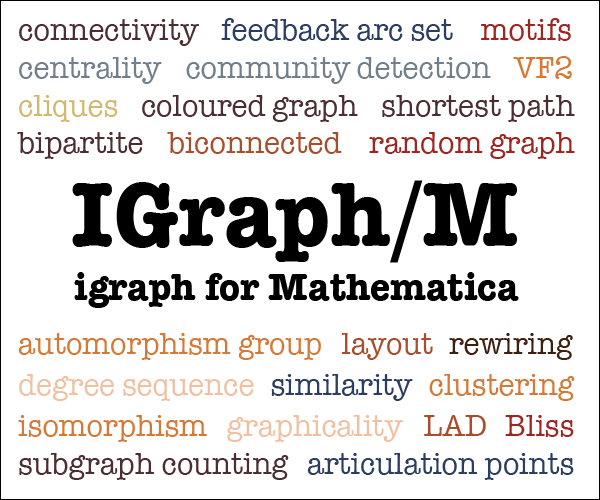 Combine the power of igraph and Mathematica