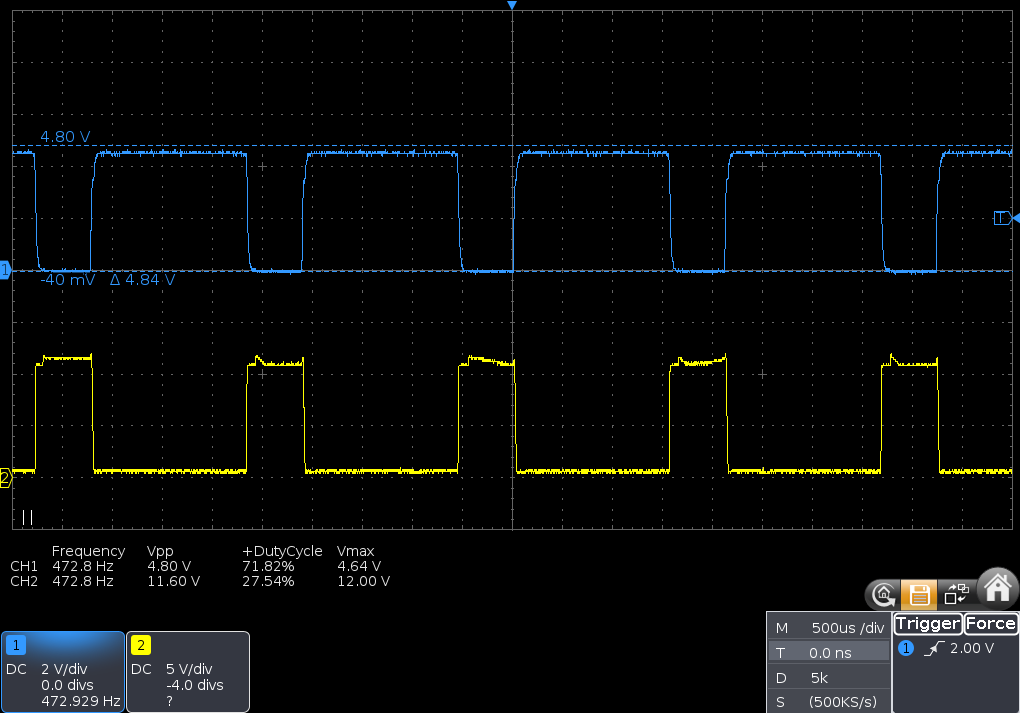 resistive load (brushless fan)