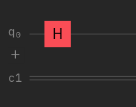 ave/implement the change I click on "Your circuit" to go back to the circuit, and the gate is gone