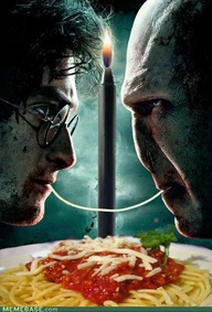 Harry and Voldemort - Spaghetti