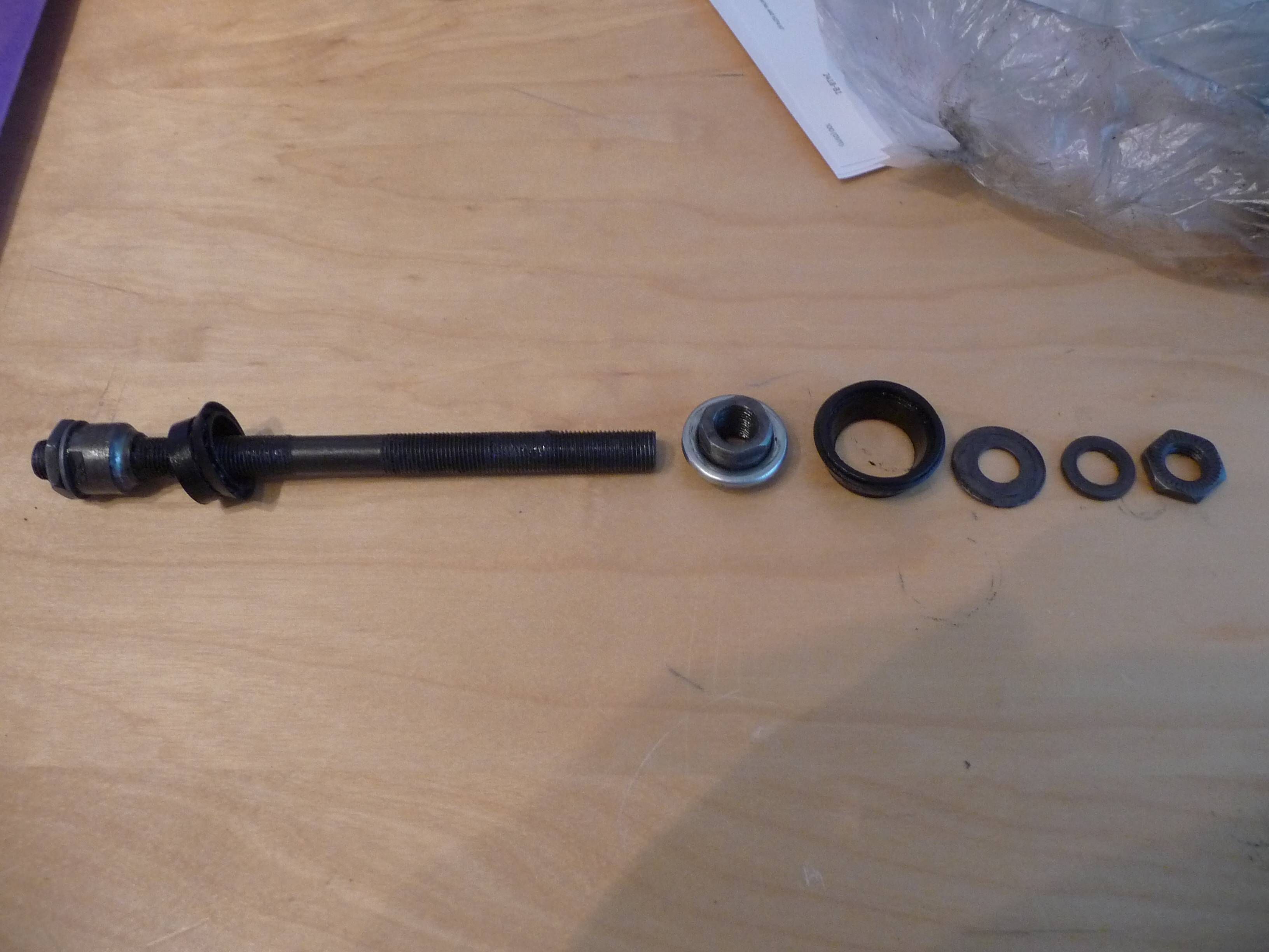 how to reassemble mountain bike rear wheel hub and bearings Bicycles Stack Exchange