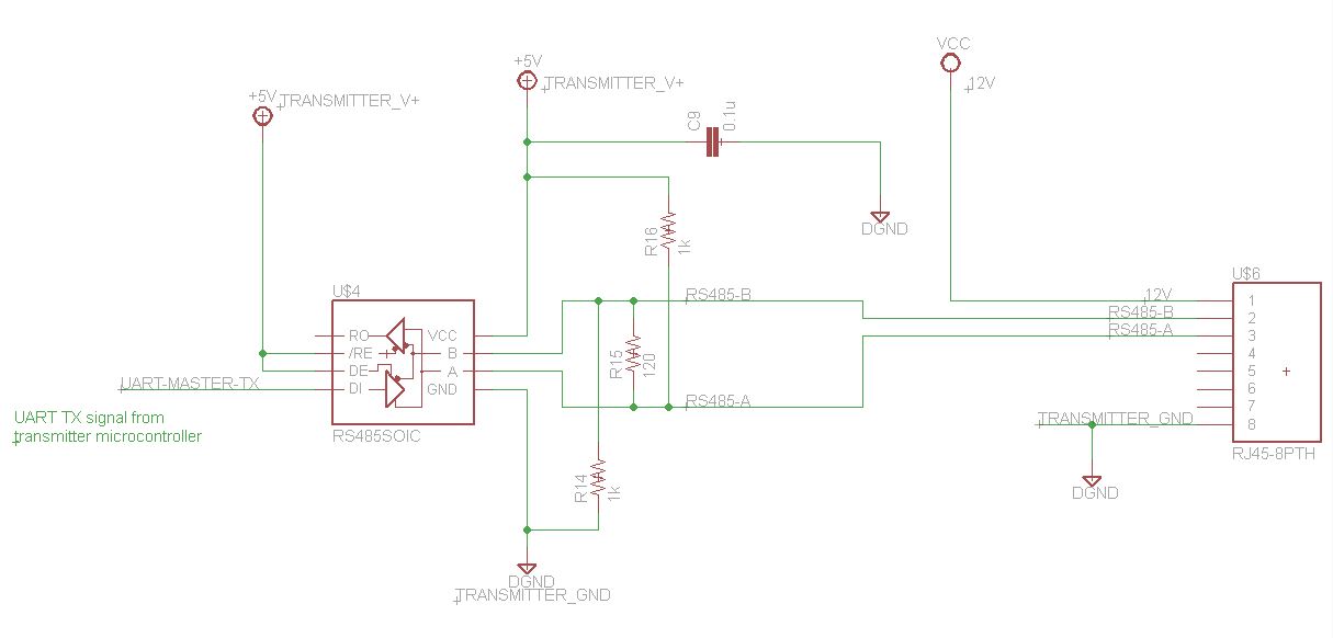 Transmitter system circuit