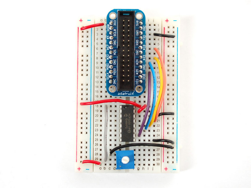 Connecting MCP3008 to rpi