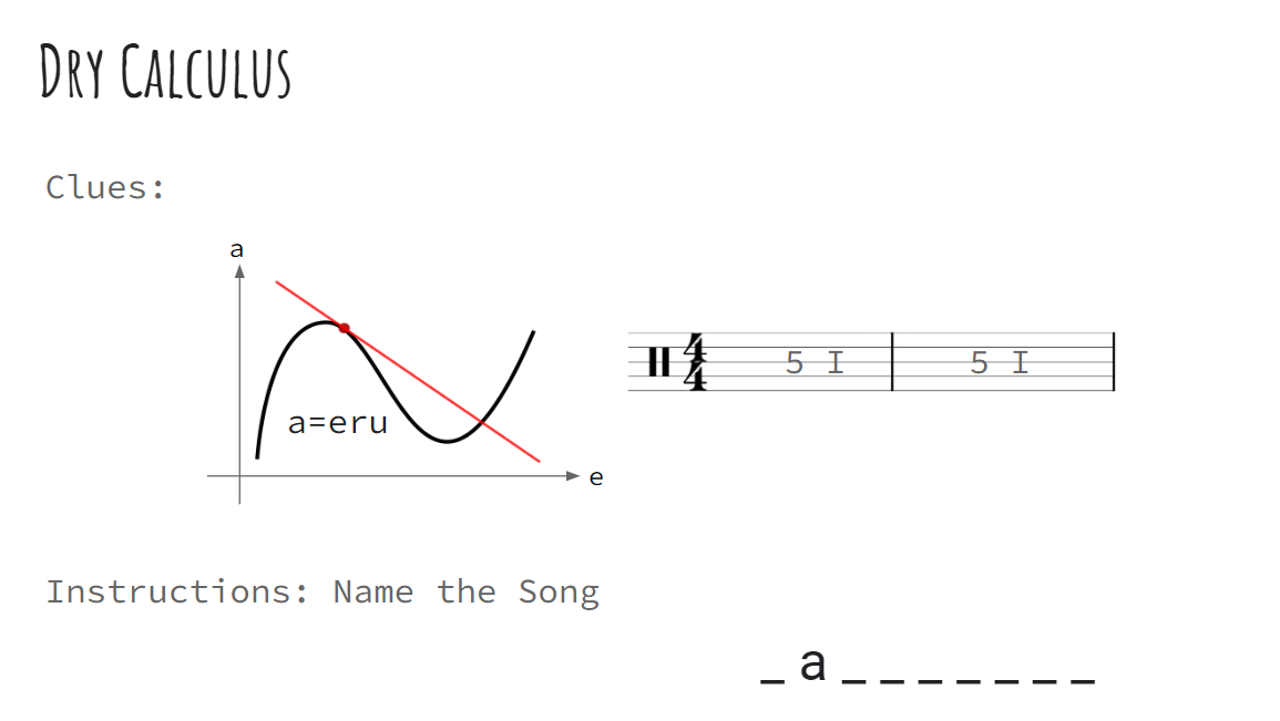 Dry Calculus