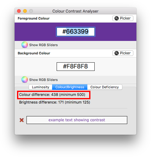 <code>#663399</code> color difference 438 of 500