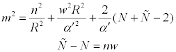 string mass