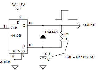 Monostable multivibrator