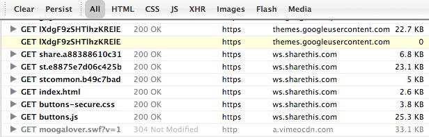 Net column sorted by protocol