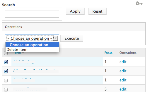 Views Bulk Operations and Admin Views