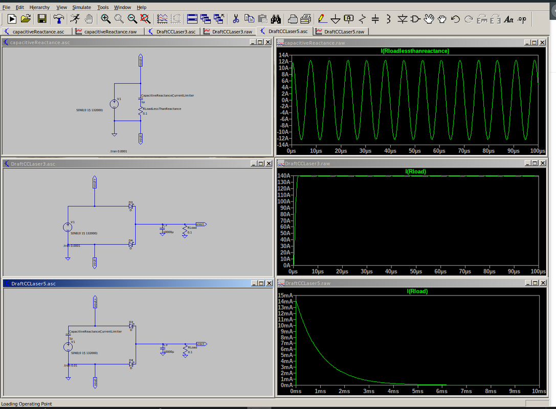 Screenshot of circuits