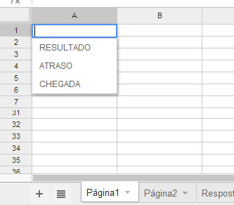 Página1 -consulta de resultados (quero o resultado na coluna B)