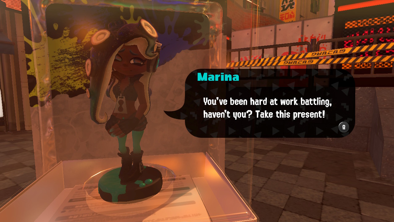 marina saying I've been hard at work battling