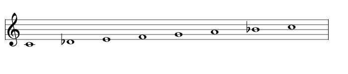 Harmonic minor inverse