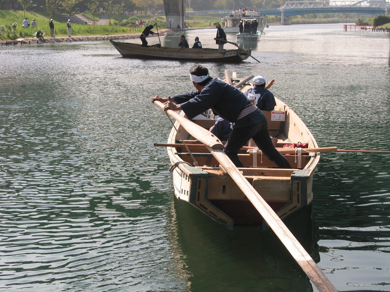 sculling oar