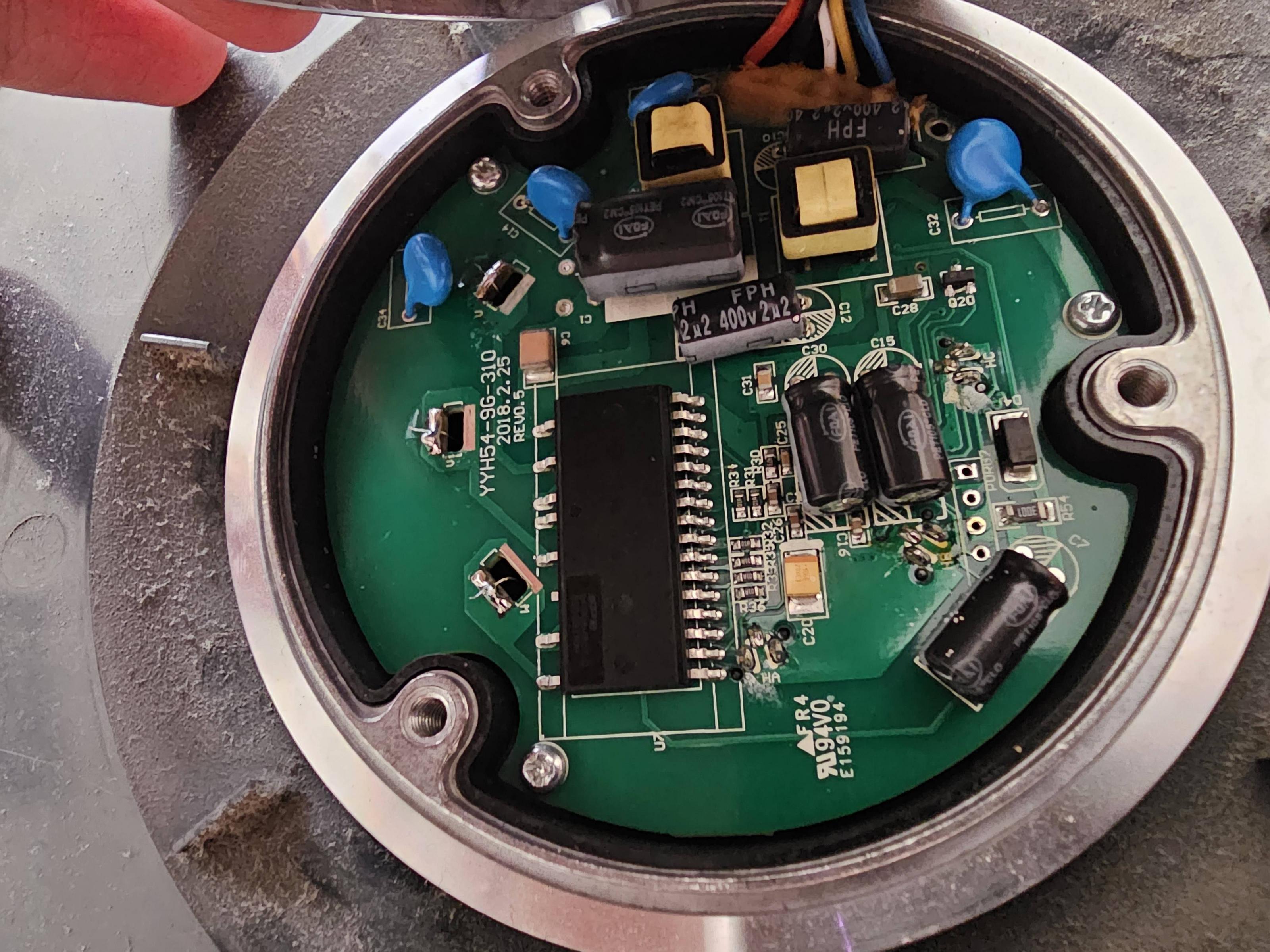 Circuitry of the motor itself