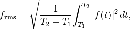 this is how you can find rms value for a signal