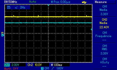 Input: 3.3V Output: 22.4V