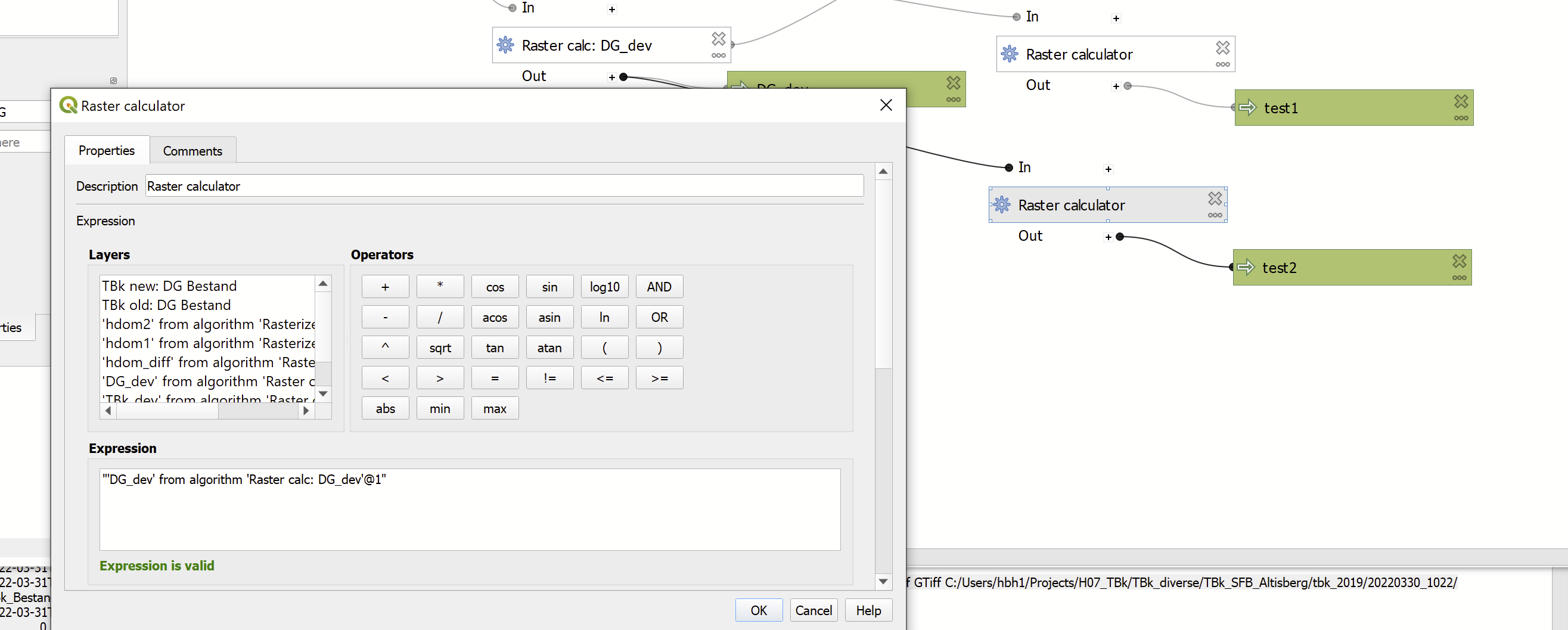 raster calculator