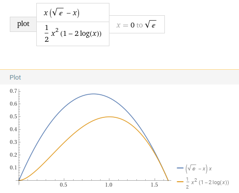 comparing both position vs time path