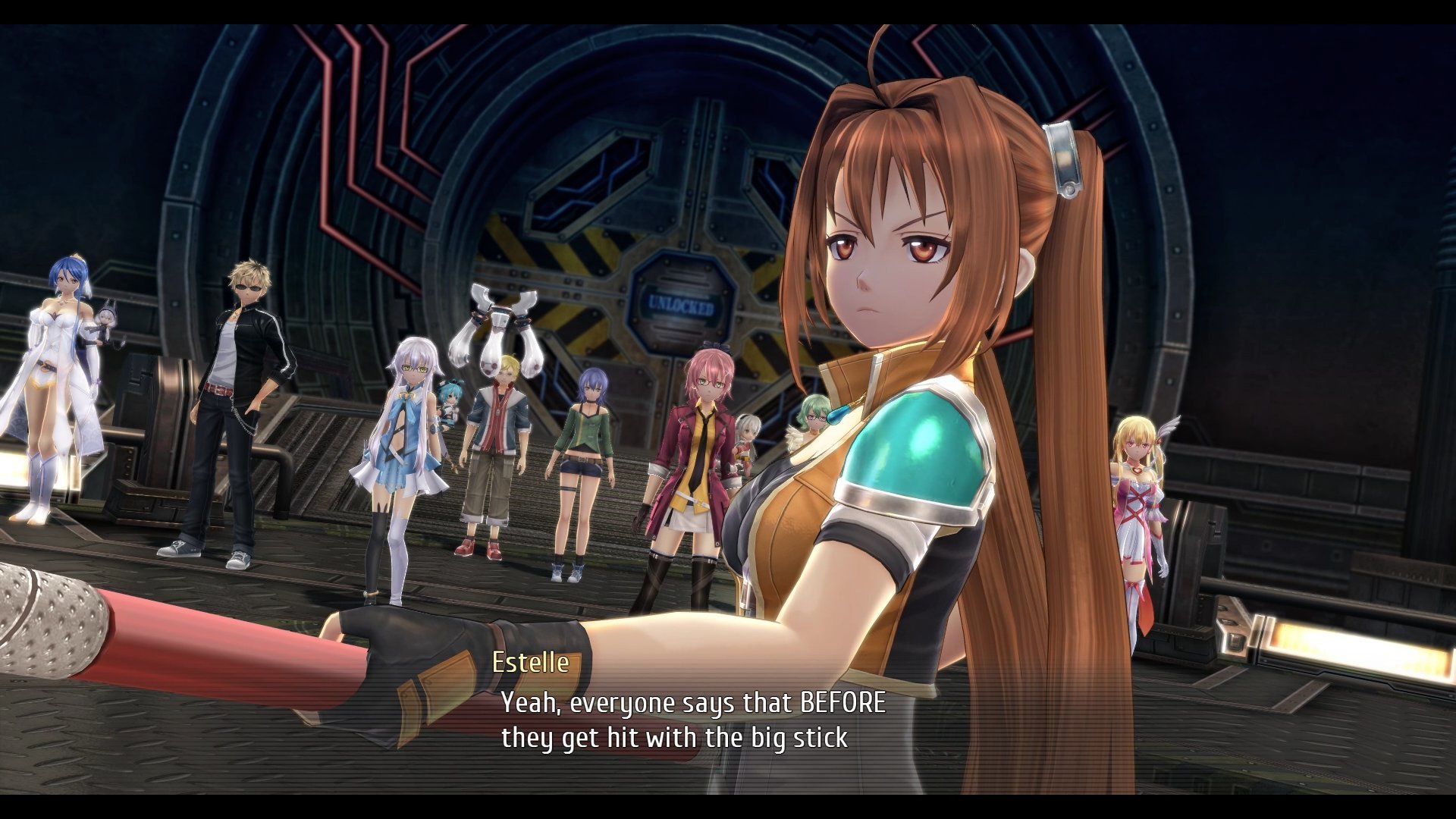 Estelle in The Legend of Heroes: Trails of Cold Steel IV