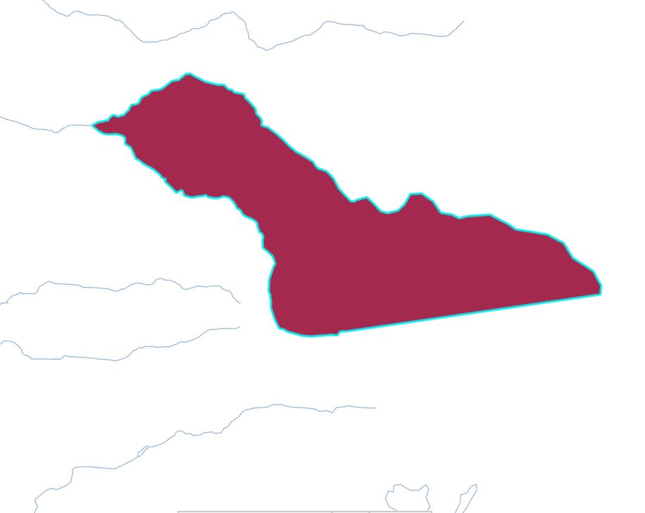 Traced River Bounding Area