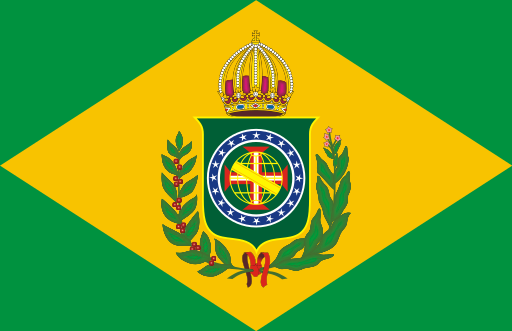 Flag of Empire of Brazil (1870-1889)