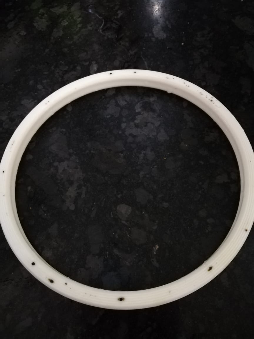 Black spots in rubber rim