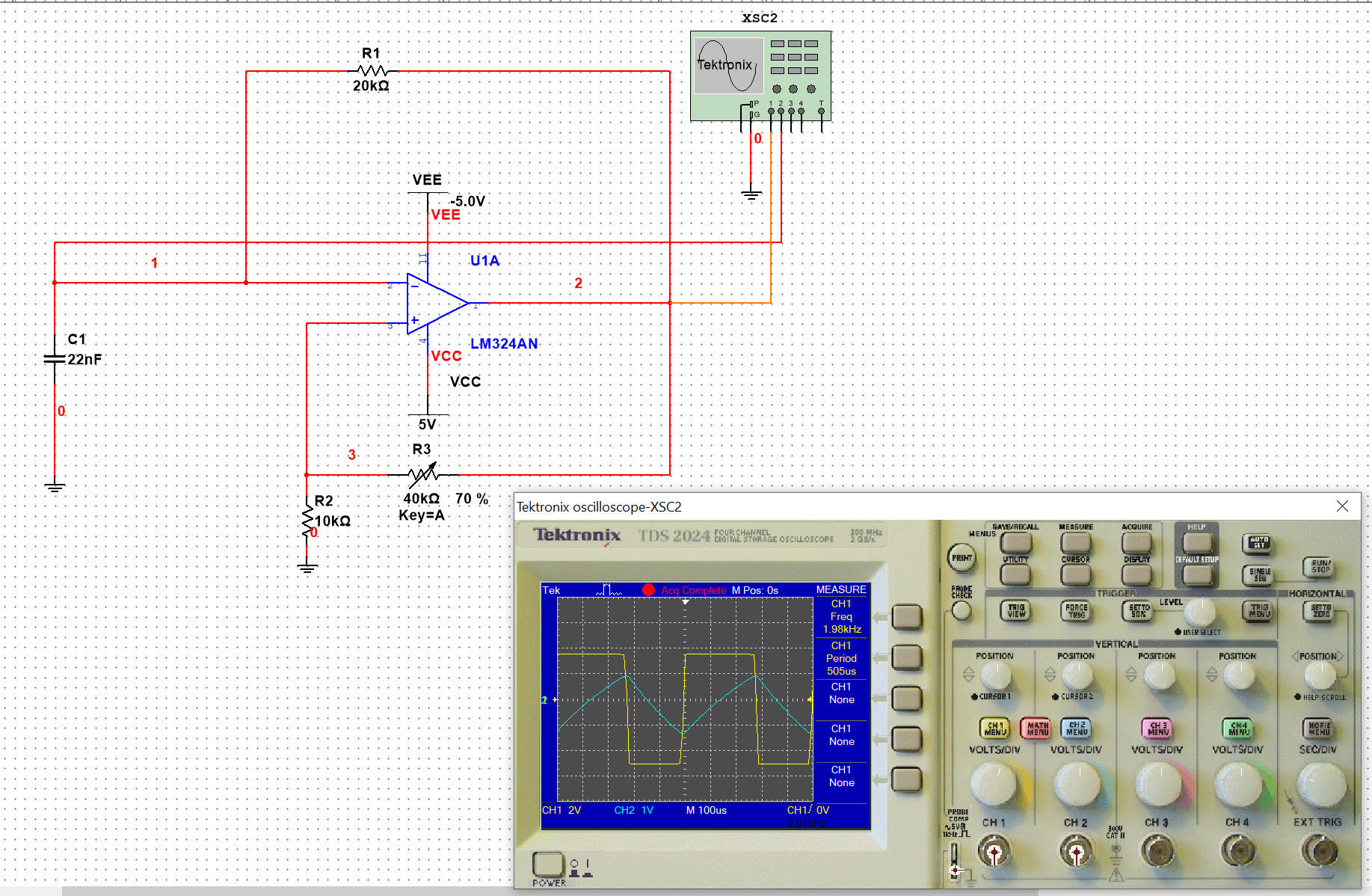 Relaxation oscillator