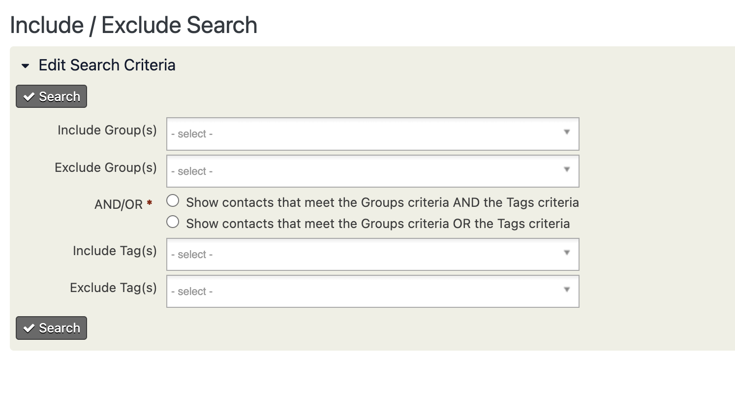 include exclude search