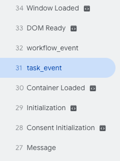 screenshot of task_event in GTM Tag Assistant waterfall