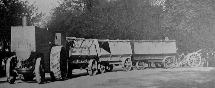 The Fowler B5 Armoured Road Locomotive