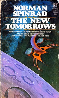 The New Tomorrows edited by Norman Spinrad - 1973 - Book Cover