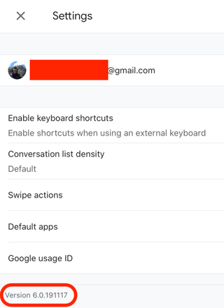 gMail Settings Dialogue: Dark Mode BROKEN