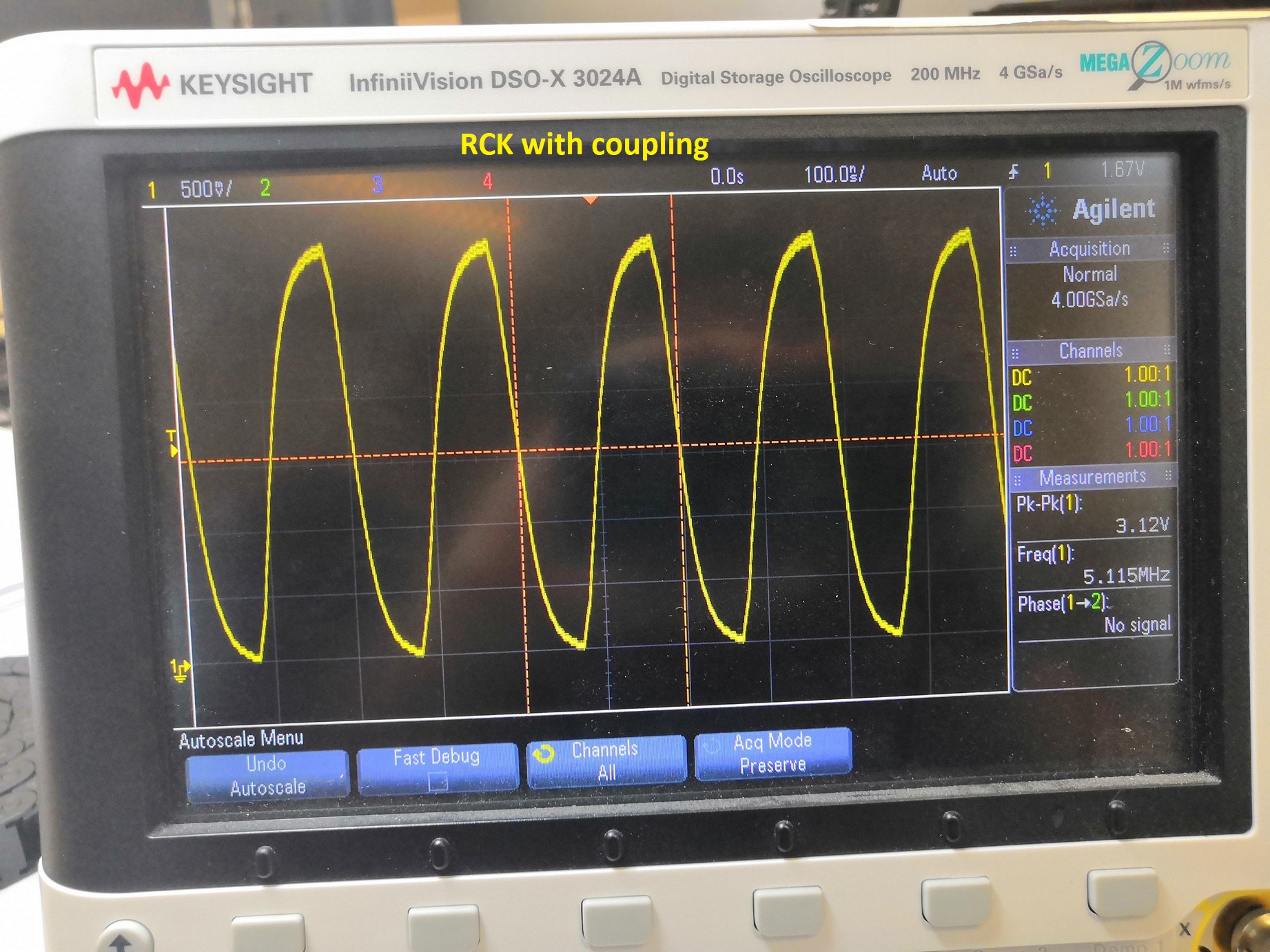 rck with coupling