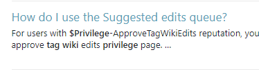 Sci-Fi and Fantasy Search results that has the text for users with $Privilege-ApproveTagWikiEdits