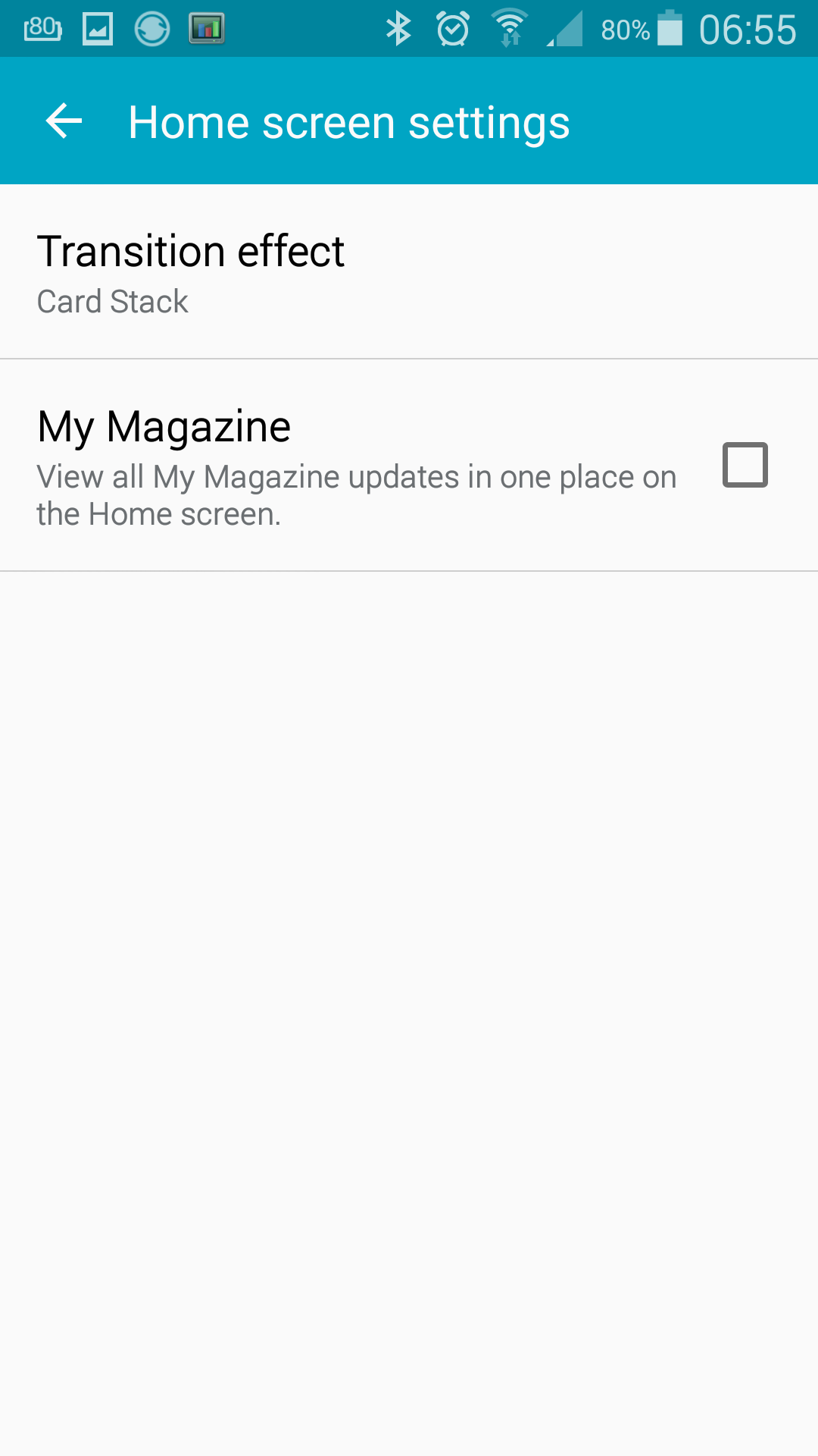 uncheck my magazine to stop battery drain