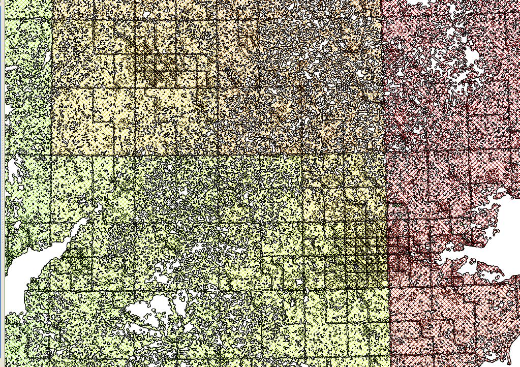 ST_Union applied to slices of data sorted by GeoHash